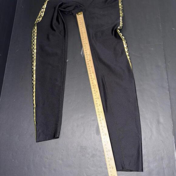 Ultracor Women's Lace Bonding Ultra High Legging NC3 Nero/Metallic Black Size XS - Picture 6 of 11